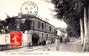 L'Alma - Gendarmerie et Ecole des Filles - 1912